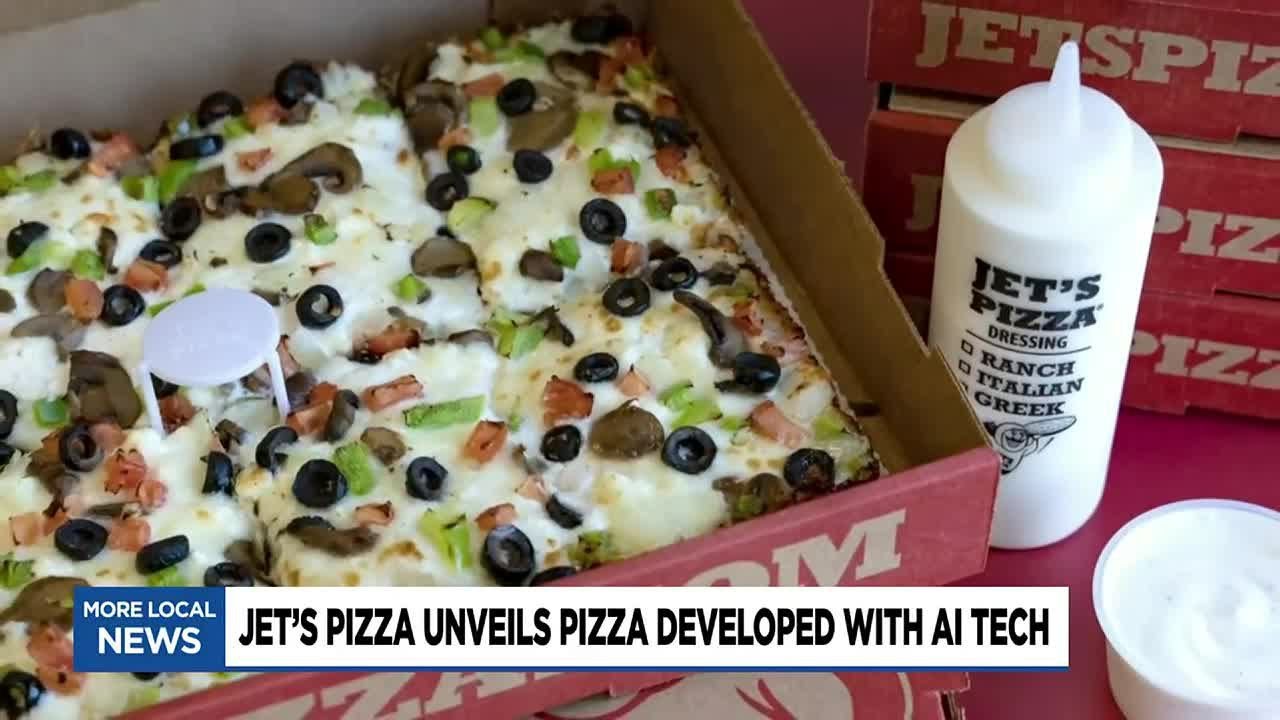 Jet’s Pizza unveils pizza developed with AI technology