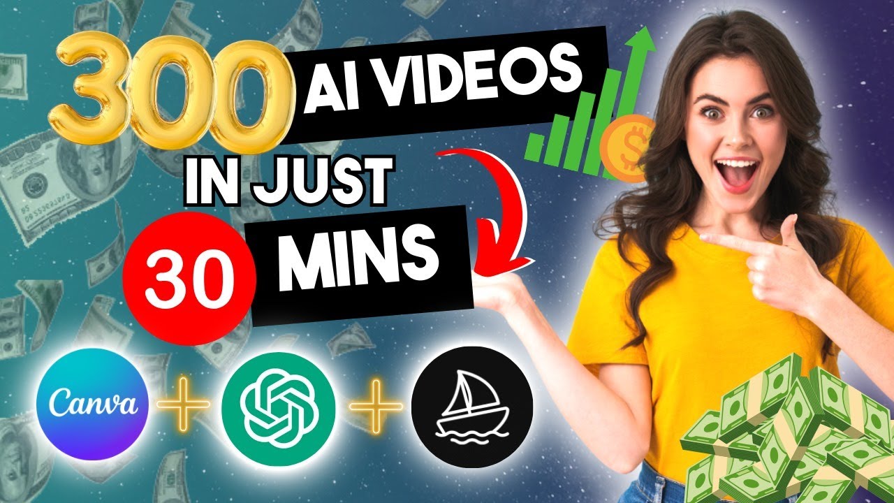 Create 300 AI Videos in 30 Minutes for YouTube Shorts, Instagram Reels & TikTok | Make Money Online